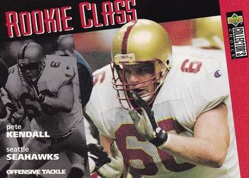Pete Kendall Seattle Seahawks 1996 Upper Deck Collector's Choice NFL Rookie Card - Rookie Class #17